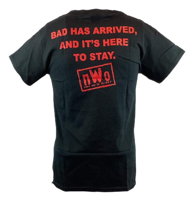 Load image into Gallery viewer, nWo Bad Has Arrived New World Order Red Logo Mens T-shirt Sports Mem, Cards & Fan Shop > Fan Apparel & Souvenirs > Wrestling by Hybrid Tees | Extreme Wrestling Shirts