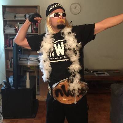 Load image into Gallery viewer, nWo Hollywood Hulk Hogan Costume T-shirt Bandana Sunglasses Boa Sports Mem, Cards & Fan Shop > Fan Apparel & Souvenirs > Wrestling by Extreme Wrestling Shirts | Extreme Wrestling Shirts