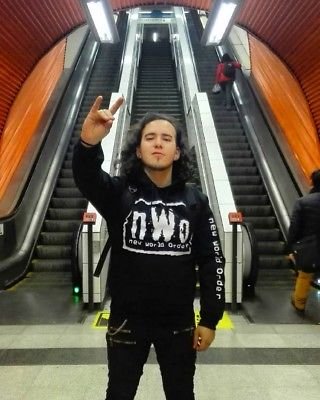 Load image into Gallery viewer, nWo New World Order Mens Black Pullover Hoody Sweatshirt Sports Mem, Cards & Fan Shop > Fan Apparel & Souvenirs > Wrestling by Hybrid Tees | Extreme Wrestling Shirts