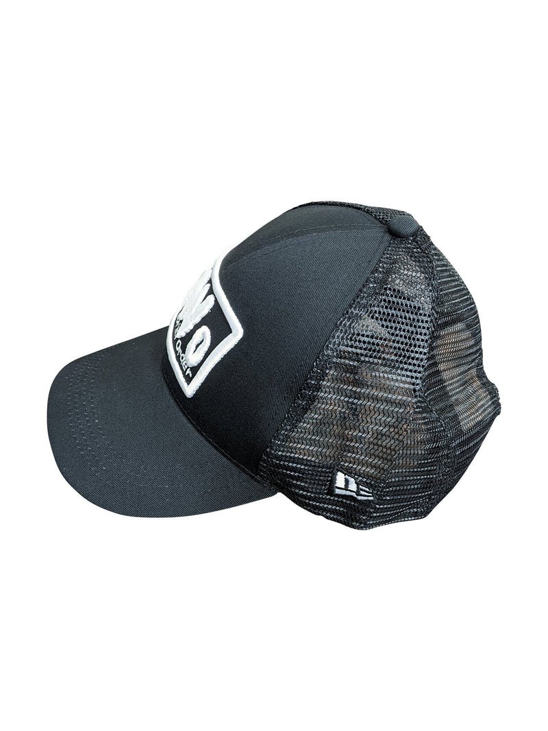 Load image into Gallery viewer, nWo World Order New Trucker Hat Black One Size Clothing, Shoes & Accessories > Men > Men's Accessories > Hats by EWS | Extreme Wrestling Shirts