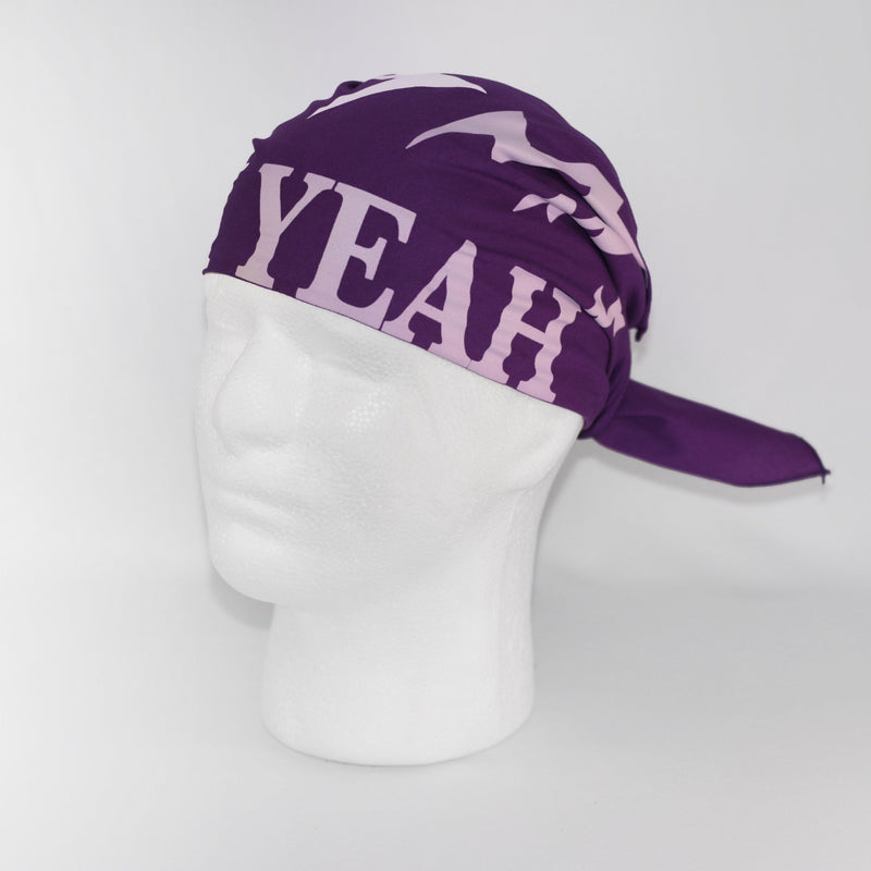 Load image into Gallery viewer, Ooh Yeah Macho Man Randy Savage Adult Bandana Purple Sports Mem, Cards & Fan Shop > Fan Apparel & Souvenirs > Wrestling by Hybrid Tees | Extreme Wrestling Shirts