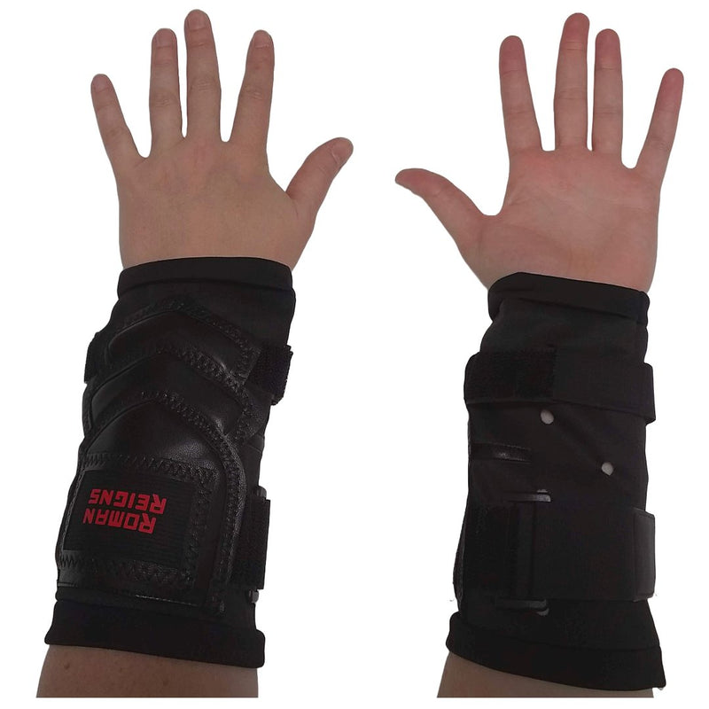 Load image into Gallery viewer, Premium Roman Reigns Red Glove and Gauntlet Set by Extreme Wrestling Shirts | Extreme Wrestling Shirts