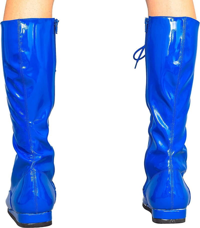 Load image into Gallery viewer, Pro Wrestling Lace-Up Costume Boots - Choice of Color by EWS | Extreme Wrestling Shirts