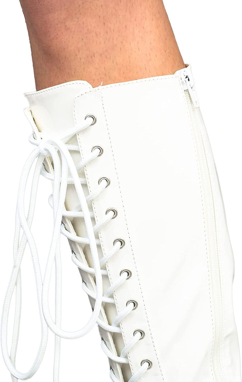 Load image into Gallery viewer, Pro Wrestling Lace-Up Costume Boots - Choice of Color by EWS | Extreme Wrestling Shirts