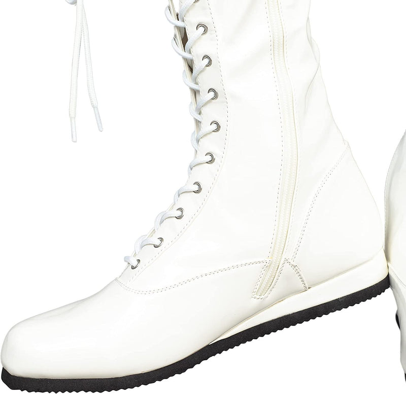 Load image into Gallery viewer, Pro Wrestling Lace-Up Costume Boots - Choice of Color by EWS | Extreme Wrestling Shirts