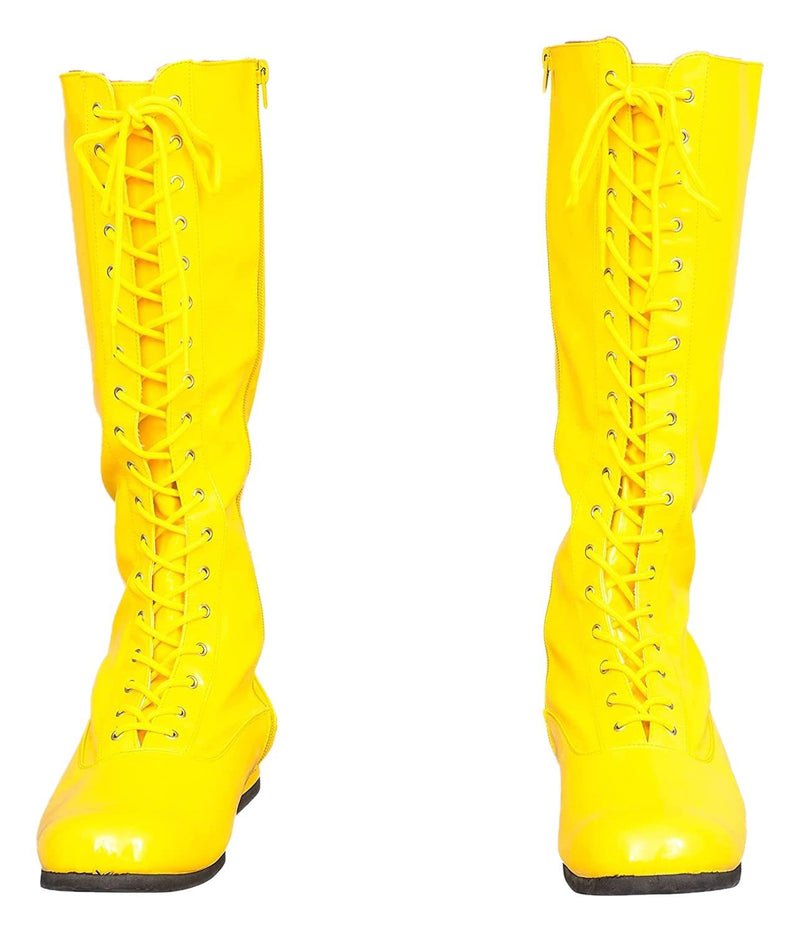 Load image into Gallery viewer, Pro Wrestling Lace-Up Costume Boots - Choice of Color by EWS | Extreme Wrestling Shirts