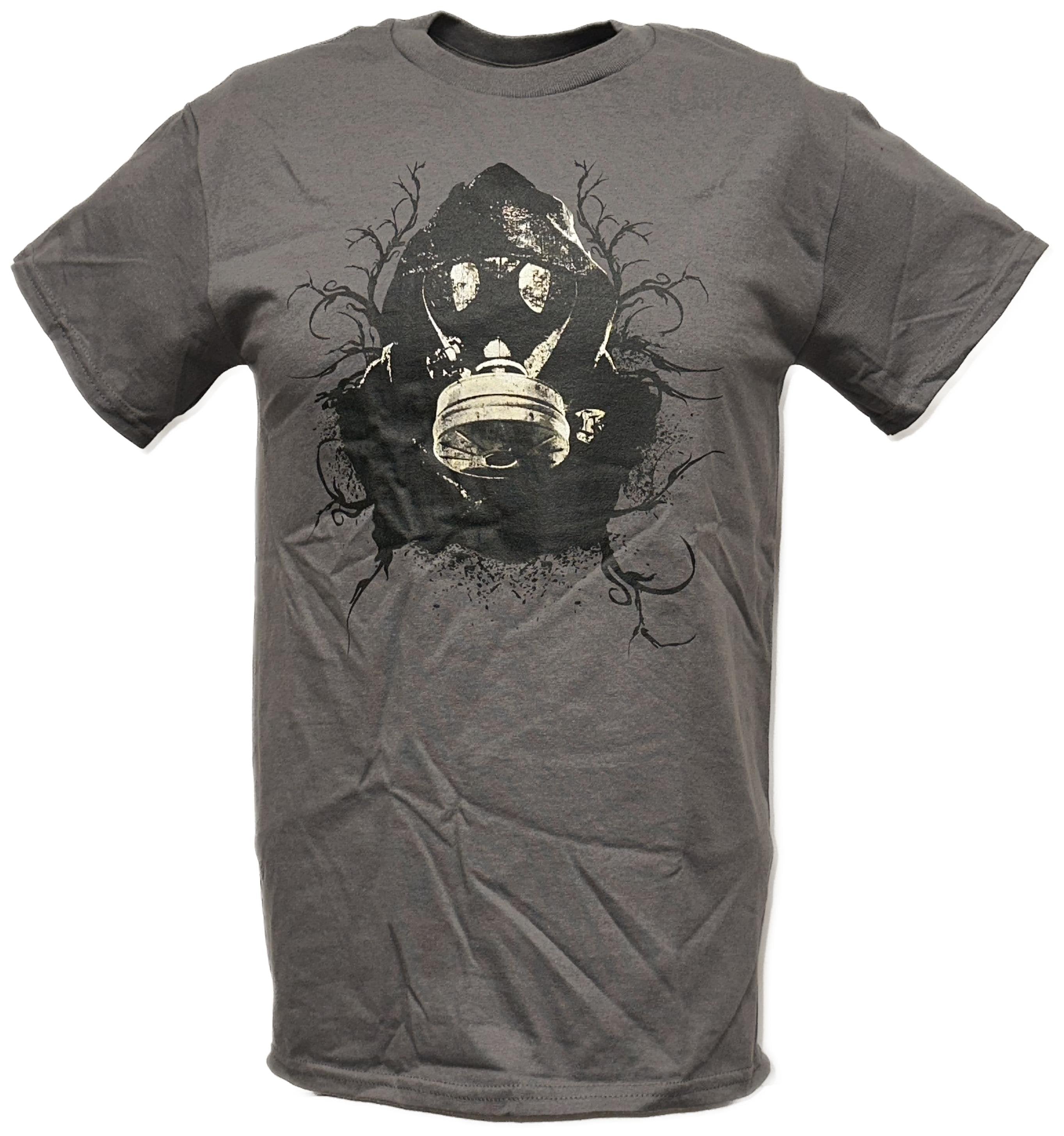 Randy Orton Gas Mask Mens Grey T-shirt – Extreme Wrestling Shirts