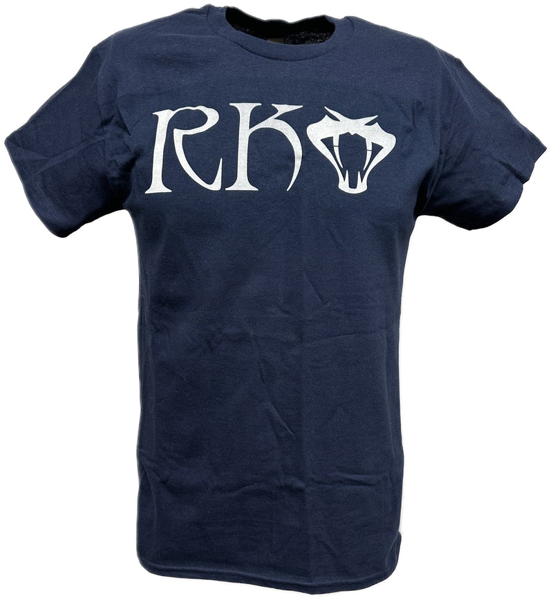 Load image into Gallery viewer, Randy Orton RKO #OuttaNoWhere Navy Blue T-shirt by EWS | Extreme Wrestling Shirts