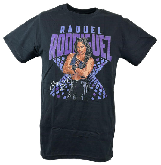 Raquel Rodriguez Power Pose Black T-shirt by EWS | Extreme Wrestling Shirts