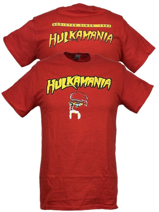 Red Hulk Hogan Addicted Since 1983 Mens T-shirt Sports Mem, Cards & Fan Shop > Fan Apparel & Souvenirs > Wrestling by EWS | Extreme Wrestling Shirts