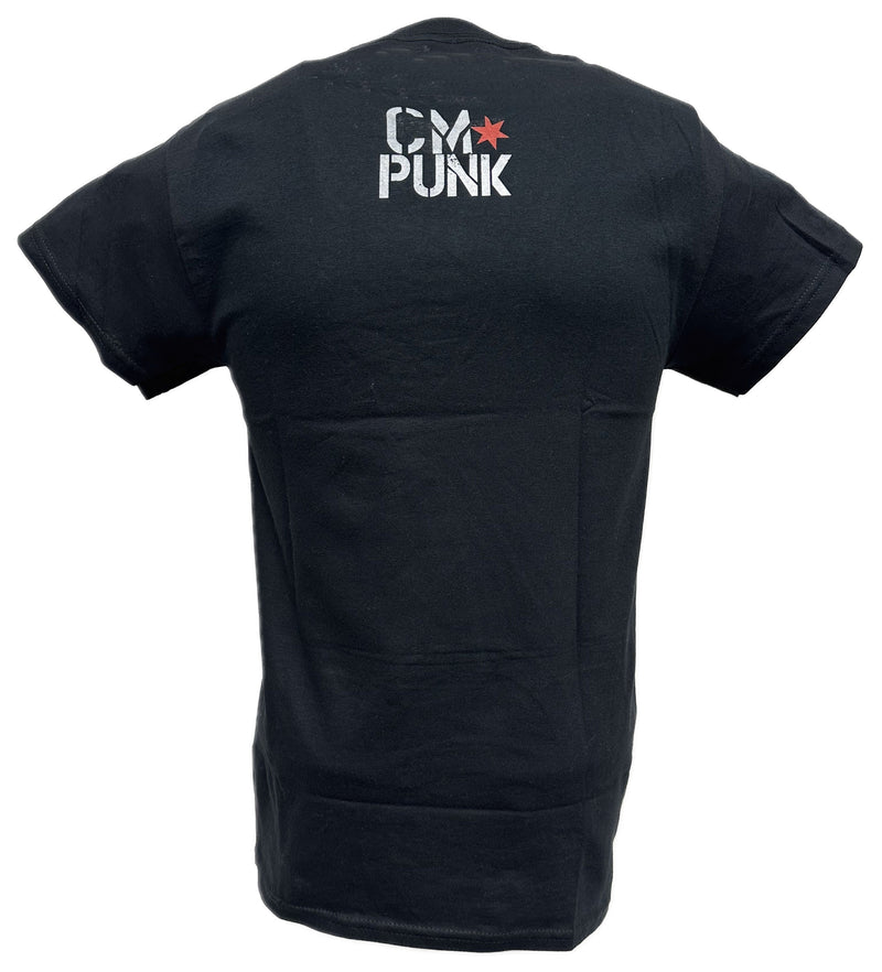 Load image into Gallery viewer, Return of CM Punk Hell Froze Over Black T-shirt by EWS | Extreme Wrestling Shirts