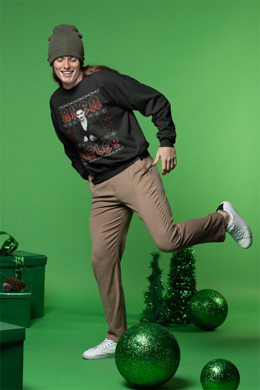 Load image into Gallery viewer, Rhea Ripley Christmas Sweater Sweatshirt by EWS | Extreme Wrestling Shirts