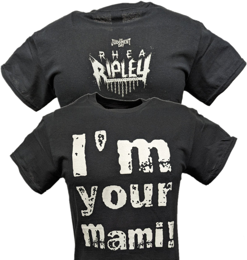 Load image into Gallery viewer, Rhea Ripley I'm Your Mami Judgement Day T-Shirt by WWE | Extreme Wrestling Shirts