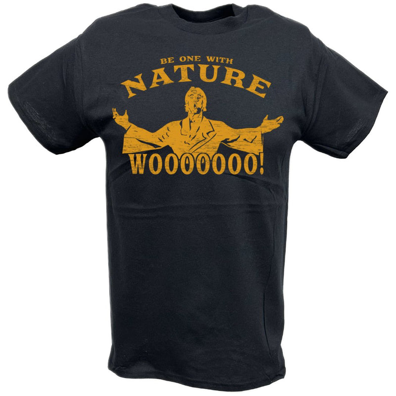 Load image into Gallery viewer, Ric Flair Gold Be One With Nature T-shirt by EWS | Extreme Wrestling Shirts