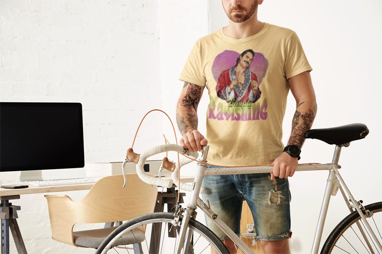 Load image into Gallery viewer, Rick Rude Simply Ravishing Heart T-shirt by EWS | Extreme Wrestling Shirts