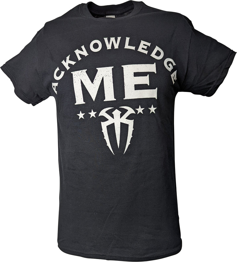 Load image into Gallery viewer, Roman Reigns Acknowledge Me Mens Black T-shirt Sports Mem, Cards & Fan Shop > Fan Apparel & Souvenirs > Wrestling by Hybrid Tees | Extreme Wrestling Shirts