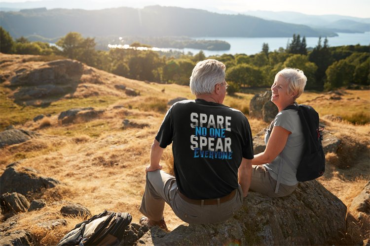 Load image into Gallery viewer, Roman Reigns Empire Mens T-shirt Spare No One Spear Everyone Sports Mem, Cards & Fan Shop > Fan Apparel & Souvenirs > Wrestling by EWS | Extreme Wrestling Shirts