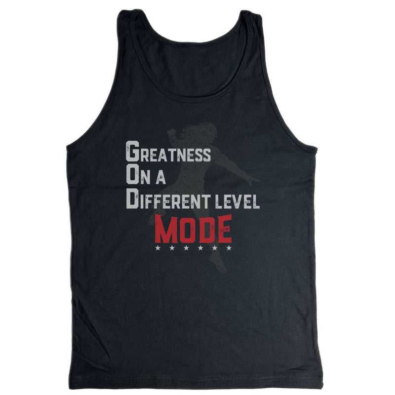 Load image into Gallery viewer, Roman Reigns God Mode Black Tank Top Shirt by EWS | Extreme Wrestling Shirts