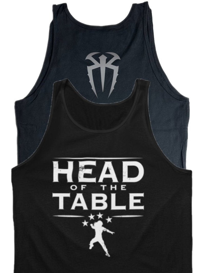 Load image into Gallery viewer, Roman Reigns Head of the Table Black Tank Top Shirt by EWS | Extreme Wrestling Shirts
