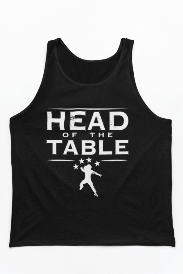 Load image into Gallery viewer, Roman Reigns Head of the Table Black Tank Top Shirt by EWS | Extreme Wrestling Shirts
