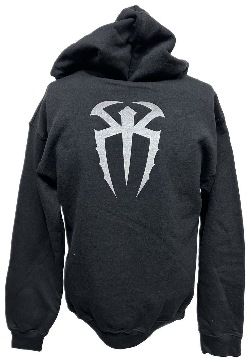 Load image into Gallery viewer, Roman Reigns Levels Above Black Pullover Hoody by EWS | Extreme Wrestling Shirts