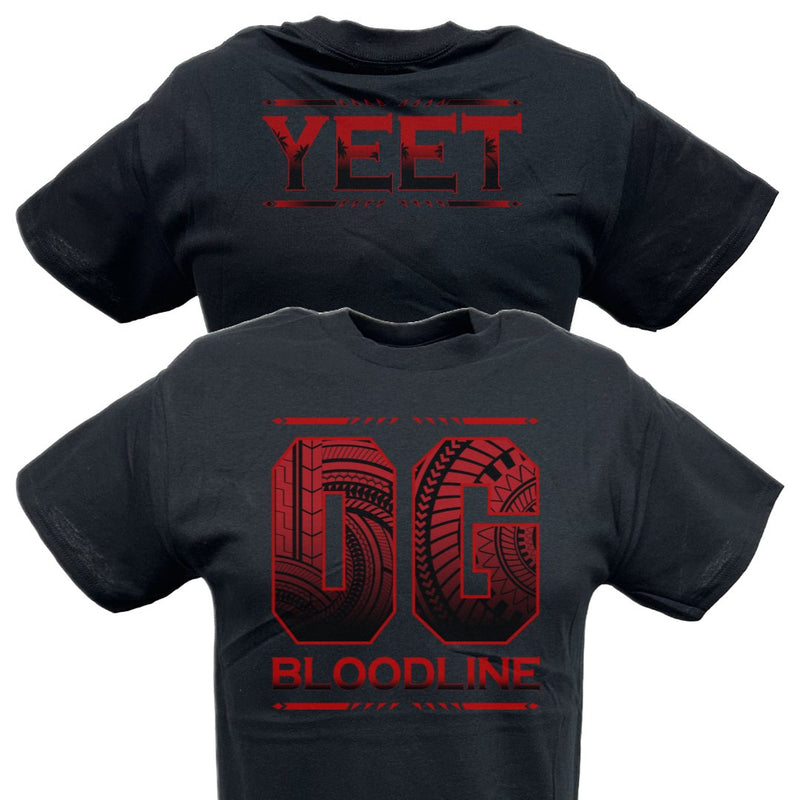 Load image into Gallery viewer, Roman Reigns OG Bloodline YEET Jey Uso Sami Zayn T-shirt by EWS | Extreme Wrestling Shirts