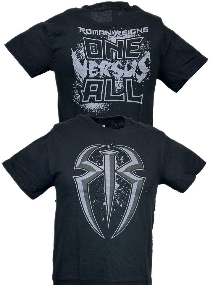 Load image into Gallery viewer, Roman Reigns One Versus All Mens Black T-shirt Sports Mem, Cards & Fan Shop > Fan Apparel & Souvenirs > Wrestling by Hybrid Tees | Extreme Wrestling Shirts