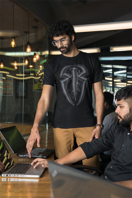 Load image into Gallery viewer, Roman Reigns One Versus All Mens Black T-shirt Sports Mem, Cards & Fan Shop > Fan Apparel & Souvenirs > Wrestling by Hybrid Tees | Extreme Wrestling Shirts