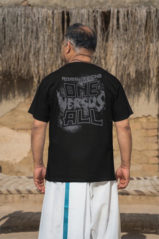 Load image into Gallery viewer, Roman Reigns One Versus All Mens Black T-shirt Sports Mem, Cards & Fan Shop > Fan Apparel & Souvenirs > Wrestling by Hybrid Tees | Extreme Wrestling Shirts