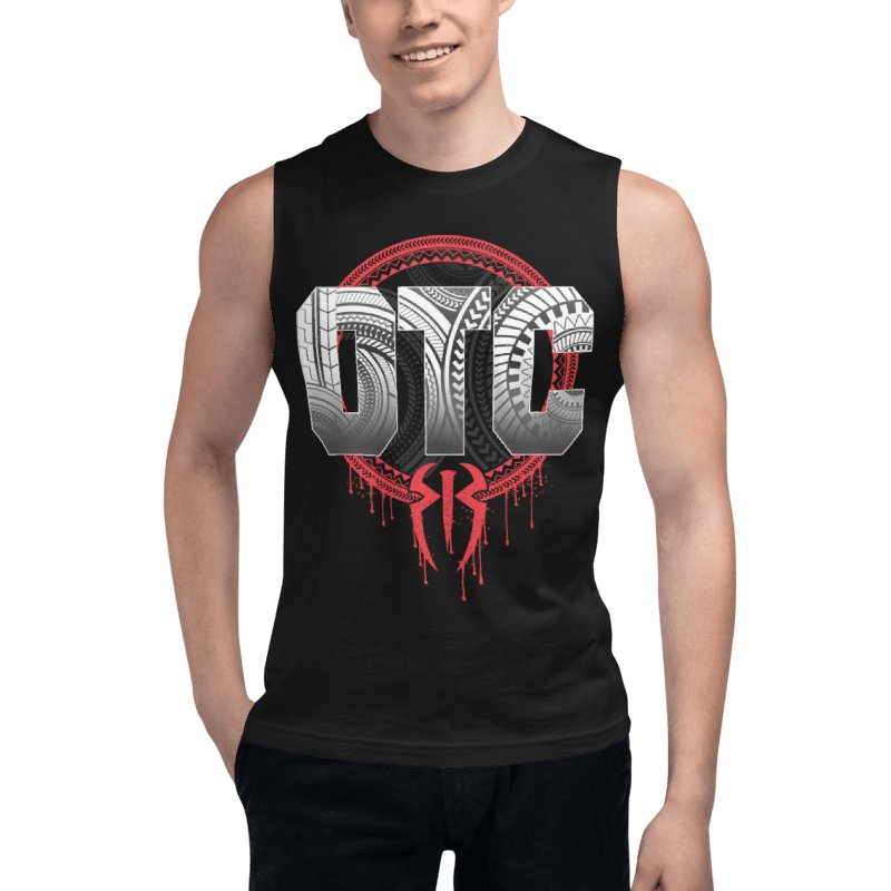 Load image into Gallery viewer, Roman Reigns OTC Original Tribal Chief Sleeveless T-shirt by EWS | Extreme Wrestling Shirts
