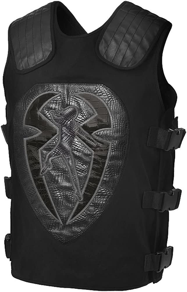 Load image into Gallery viewer, Roman Reigns Shield Walkout WWE Replica Vest Steel by Roman Reigns | Extreme Wrestling Shirts