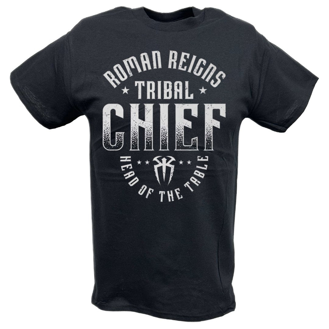 Roman Reigns Head of The Table - Camiseta auténtica, Blanco, 3X-Large Roman Reigns Head of The Table - Camiseta auténtica, Blanco, 3X-Large