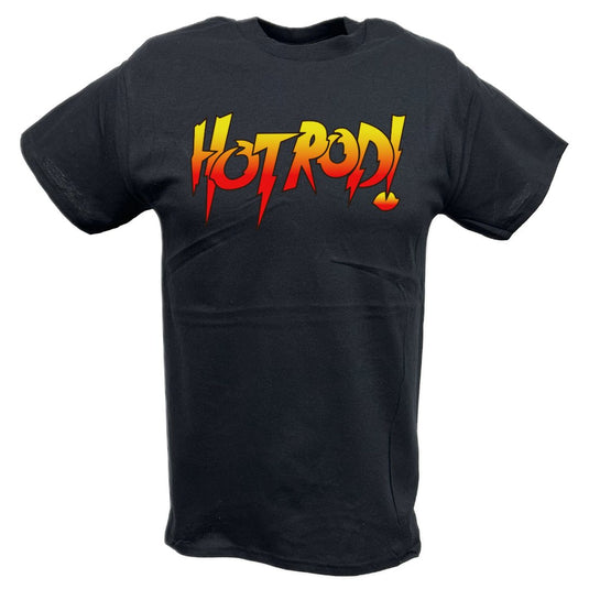 Rowdy Roddy Piper Hot Rod Mens Black T-shirt Sports Mem, Cards & Fan Shop > Fan Apparel & Souvenirs > Wrestling by EWS | Extreme Wrestling Shirts
