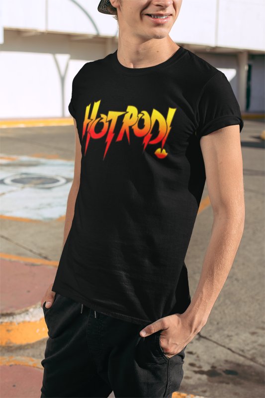 Rowdy Roddy Piper Hot Rod Mens Black T-shirt Sports Mem, Cards & Fan Shop > Fan Apparel & Souvenirs > Wrestling by EWS | Extreme Wrestling Shirts