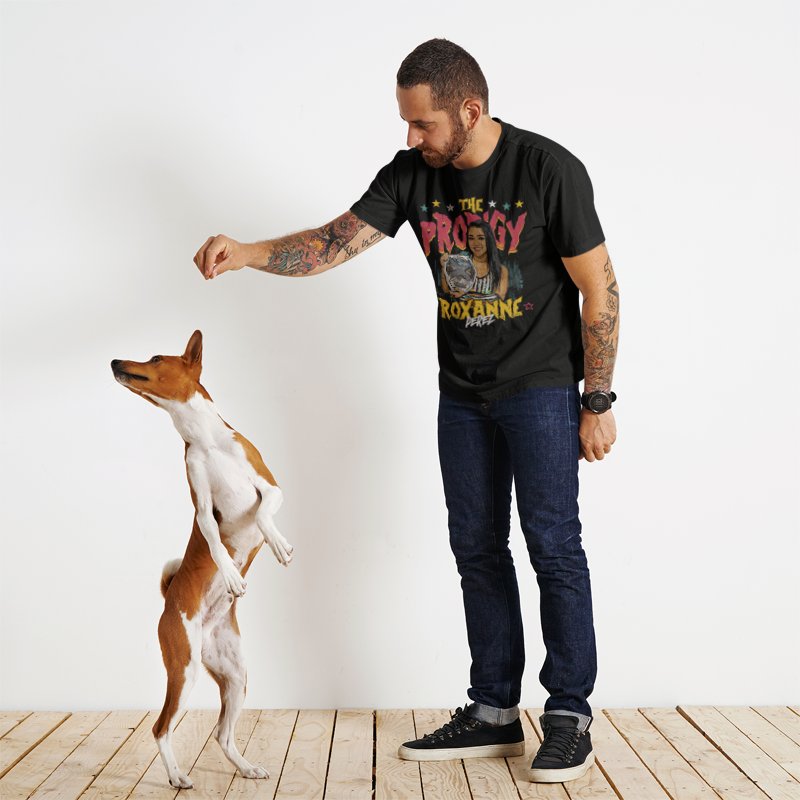 Load image into Gallery viewer, Roxanne Perez The Prodigy Black T-shirt by EWS | Extreme Wrestling Shirts