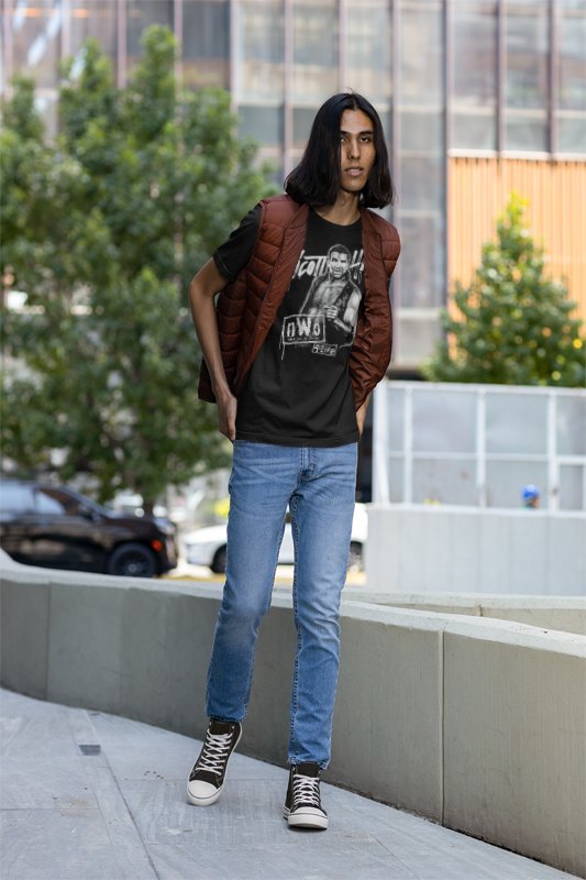 Load image into Gallery viewer, Scott Hall nWo 4 Life Logo T-shirt by EWS | Extreme Wrestling Shirts