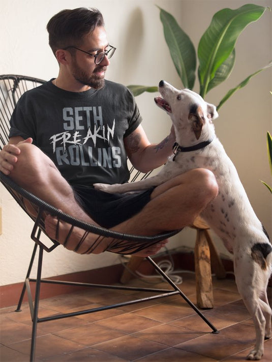 Seth Freakin' Rollins Mens Black T-shirt Sports Mem, Cards & Fan Shop > Fan Apparel & Souvenirs > Wrestling by EWS | Extreme Wrestling Shirts