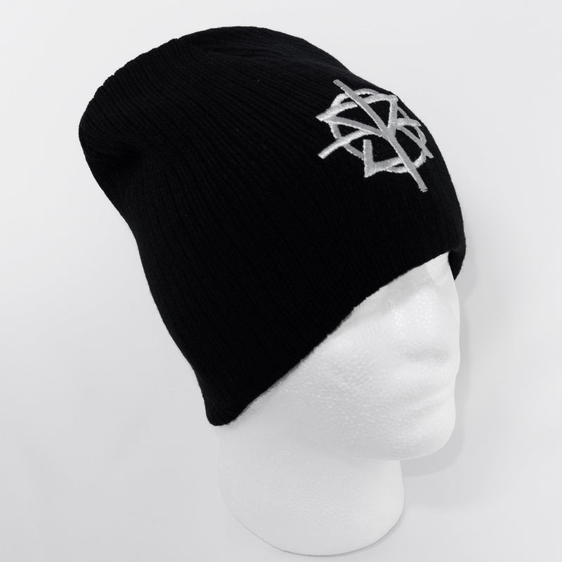 Load image into Gallery viewer, Seth Rollins Wrestling Logo Knit Beanie Cap Hat by WWE | Extreme Wrestling Shirts