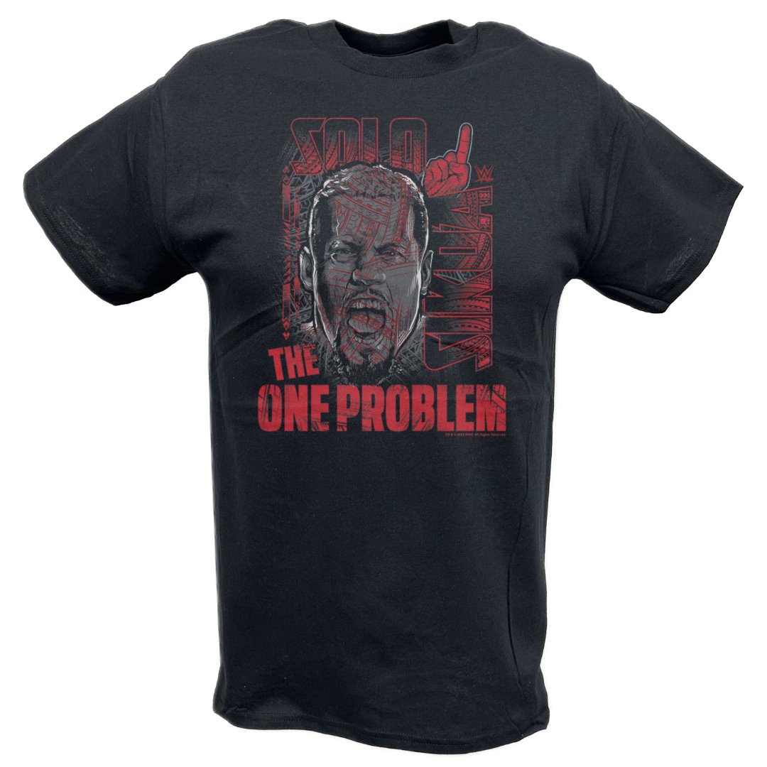Solo Sikoa The One Problem Black T-shirt – Extreme Wrestling Shirts