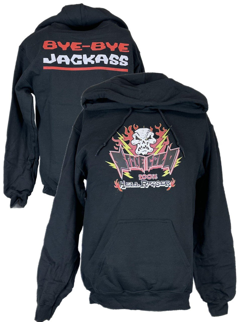 Load image into Gallery viewer, Stone Cold Steve Austin 100% Hellraiser Mens WWF Black Hoody Sweatshirt by WWE | Extreme Wrestling Shirts