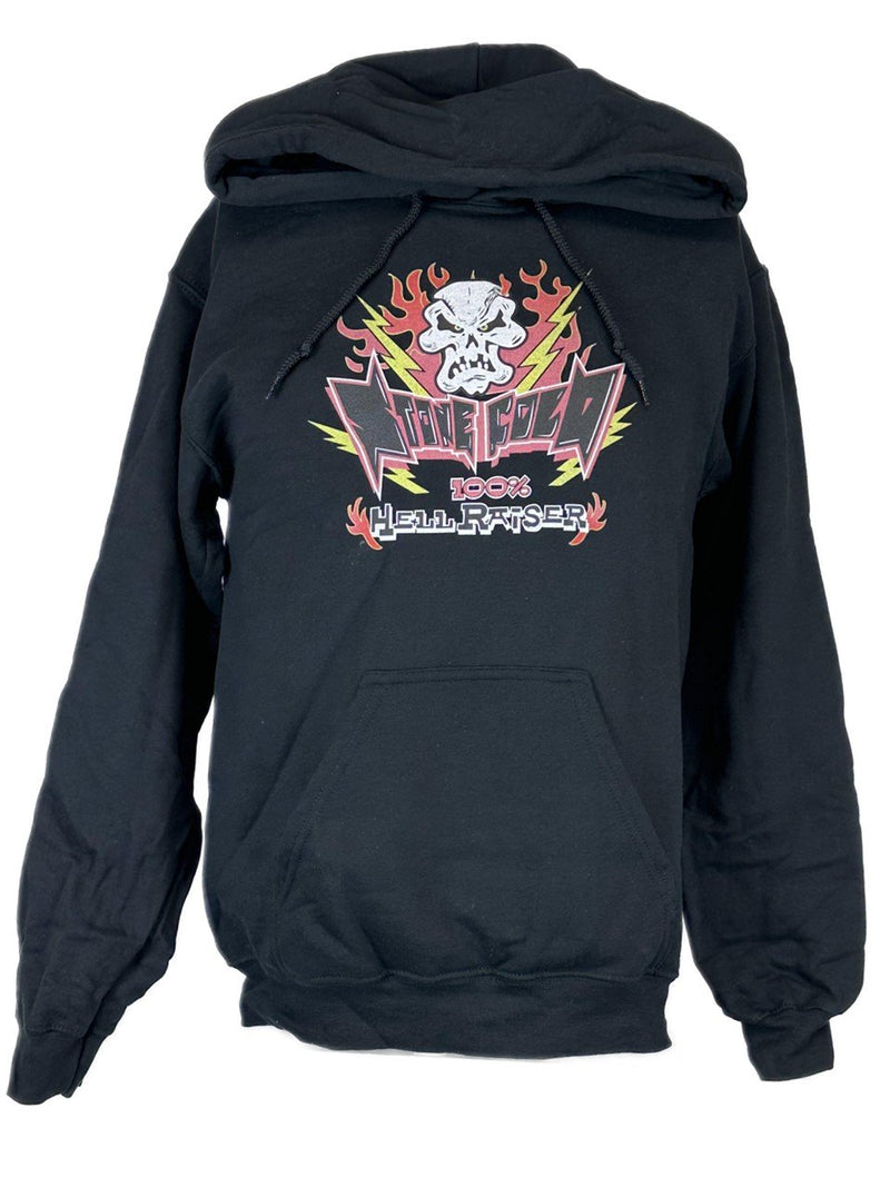 Load image into Gallery viewer, Stone Cold Steve Austin 100% Hellraiser Mens WWF Black Hoody Sweatshirt by WWE | Extreme Wrestling Shirts