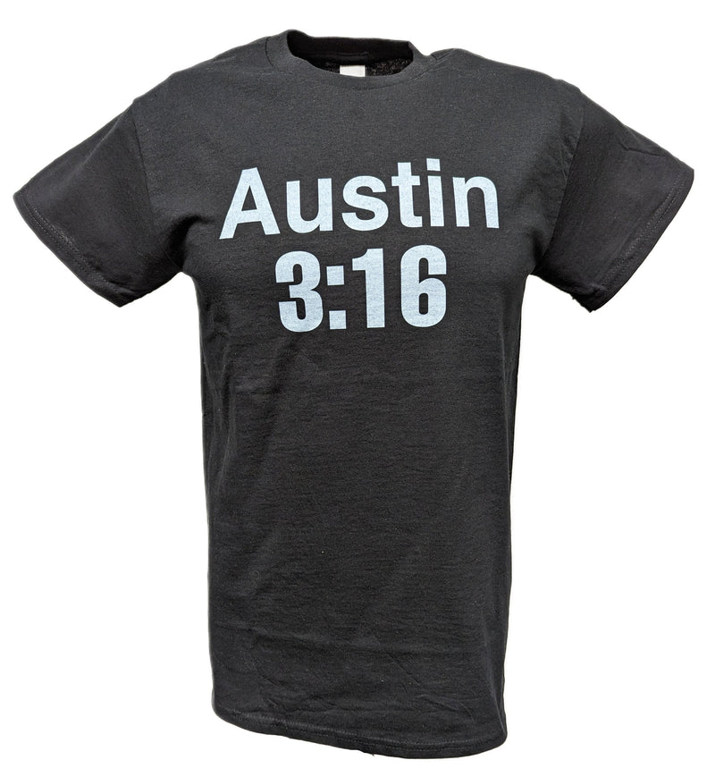 Load image into Gallery viewer, Stone Cold Steve Austin 3:16 Hard Way Mens Black WWF T-shirt by EWS | Extreme Wrestling Shirts