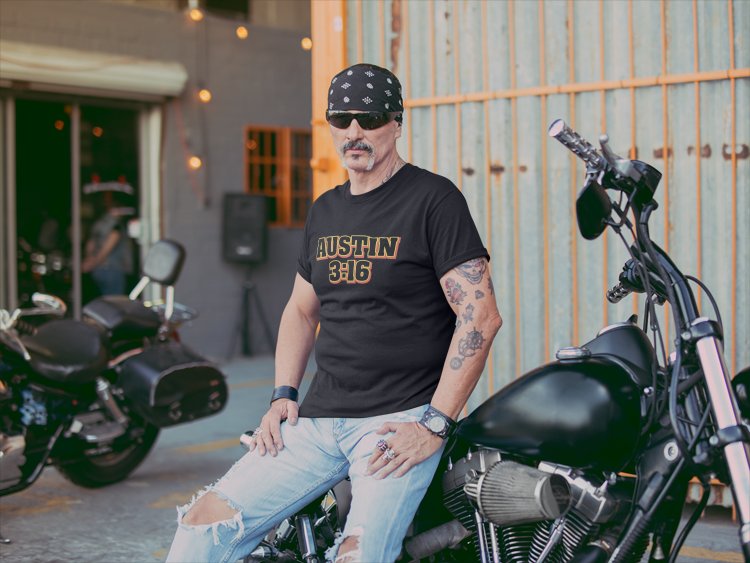 Load image into Gallery viewer, Stone Cold Steve Austin 3:16 Red Skull Mens T-shirt Sports Mem, Cards & Fan Shop > Fan Apparel & Souvenirs > Wrestling by Hybrid Tees | Extreme Wrestling Shirts