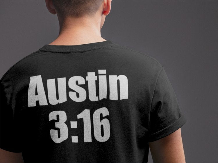 Load image into Gallery viewer, Stone Cold Steve Austin 3:16 Skull Legends Collection Mens Black T-shirt Sports Mem, Cards & Fan Shop > Fan Apparel & Souvenirs > Wrestling by EWS | Extreme Wrestling Shirts