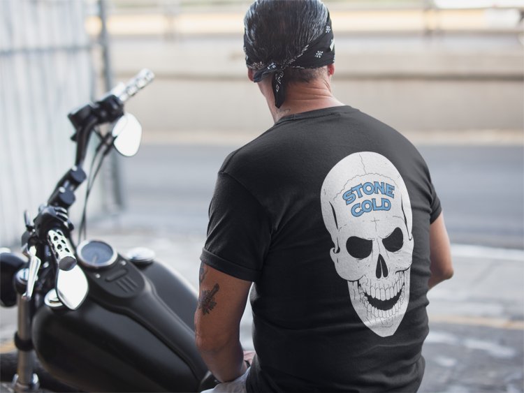 Load image into Gallery viewer, Stone Cold Steve Austin 3:16 White Skull T-shirt Sports Mem, Cards & Fan Shop > Fan Apparel & Souvenirs > Wrestling by EWS | Extreme Wrestling Shirts