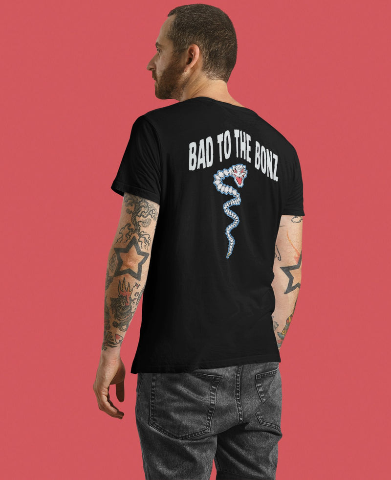 Load image into Gallery viewer, Stone Cold Steve Austin Bad to the Bonz T-shirt by EWS | Extreme Wrestling Shirts