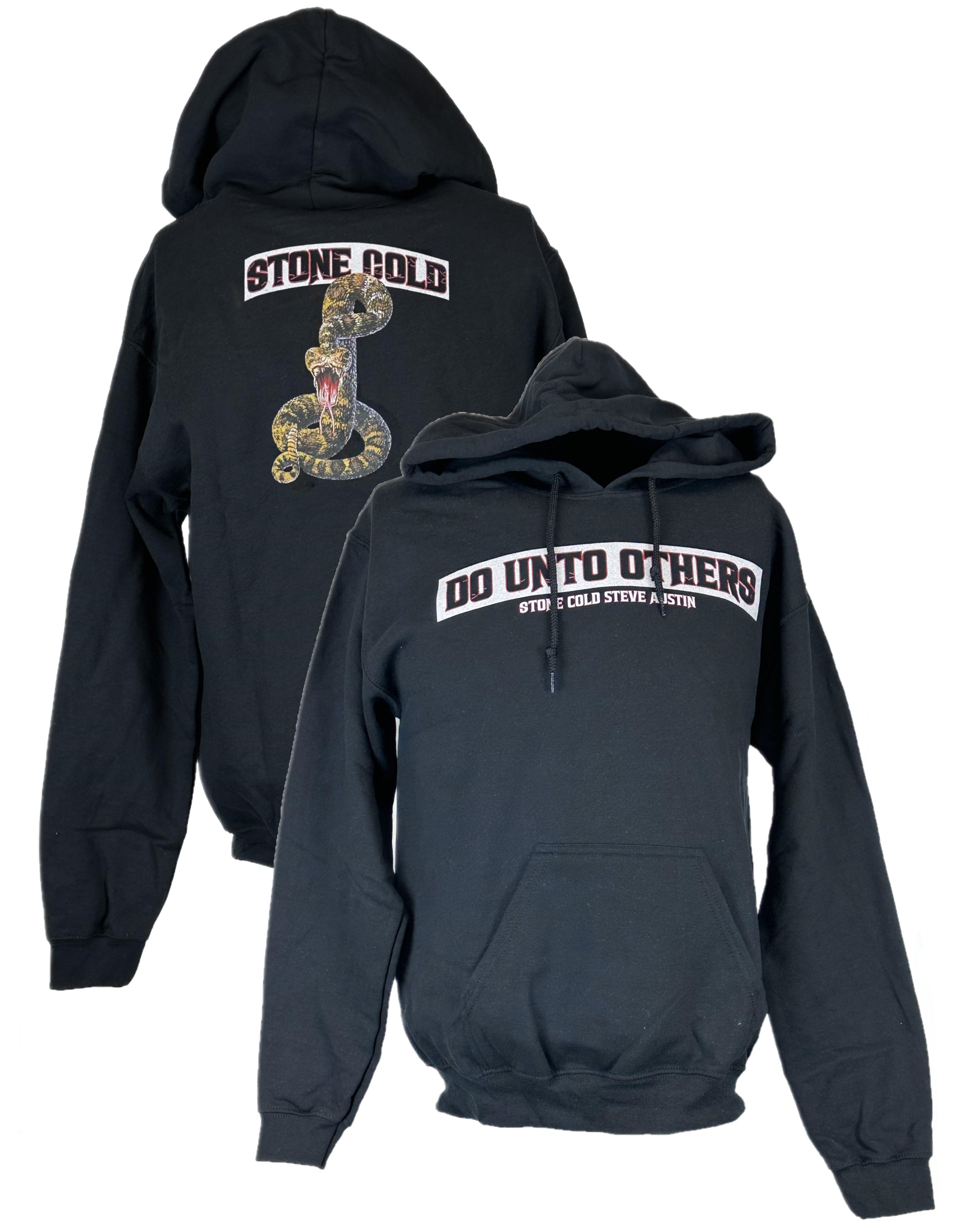 Stone Cold Steve Austin Do Unto Others Rattlesnake Hoody