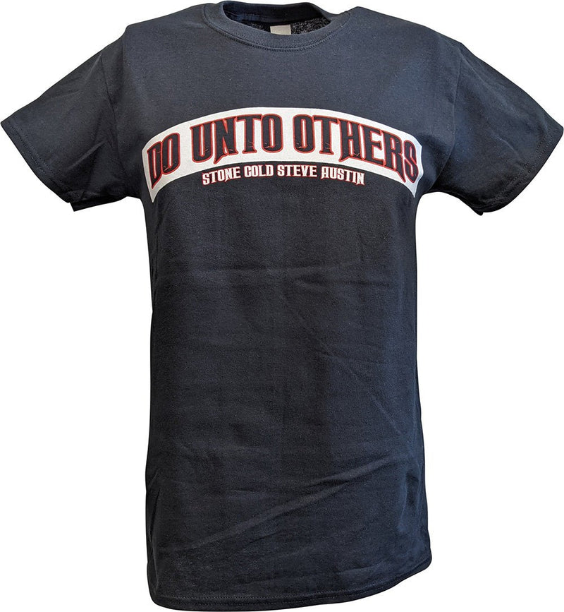 Load image into Gallery viewer, Stone Cold Steve Austin Do Unto Others Rattlesnake Mens T-shirt Sports Mem, Cards & Fan Shop > Fan Apparel & Souvenirs > Wrestling by Hybrid Tees | Extreme Wrestling Shirts