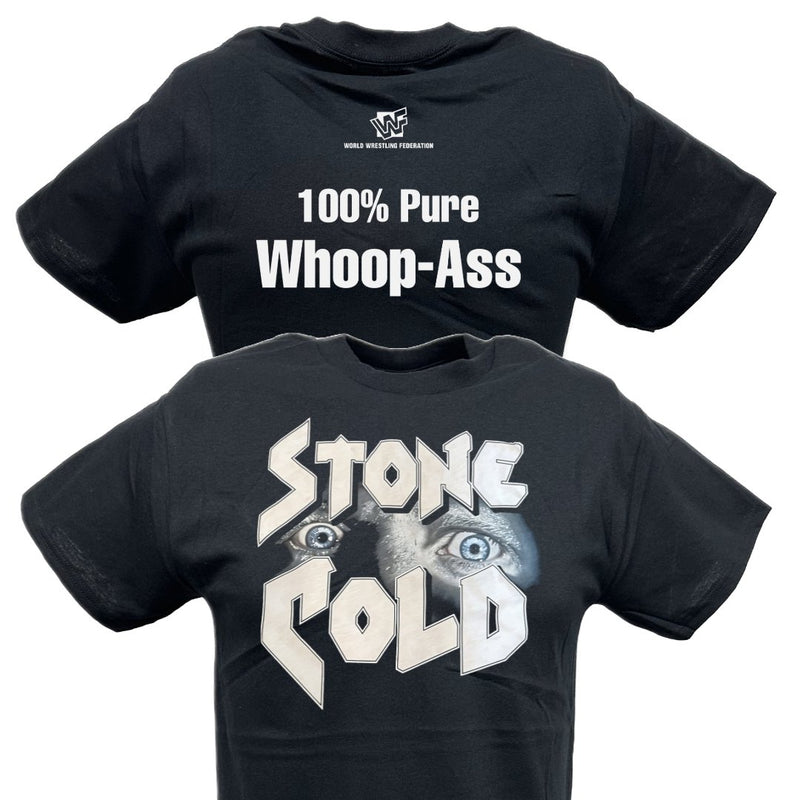 Load image into Gallery viewer, Stone Cold Steve Austin Eyes 100% Pure T-shirt by EWS | Extreme Wrestling Shirts