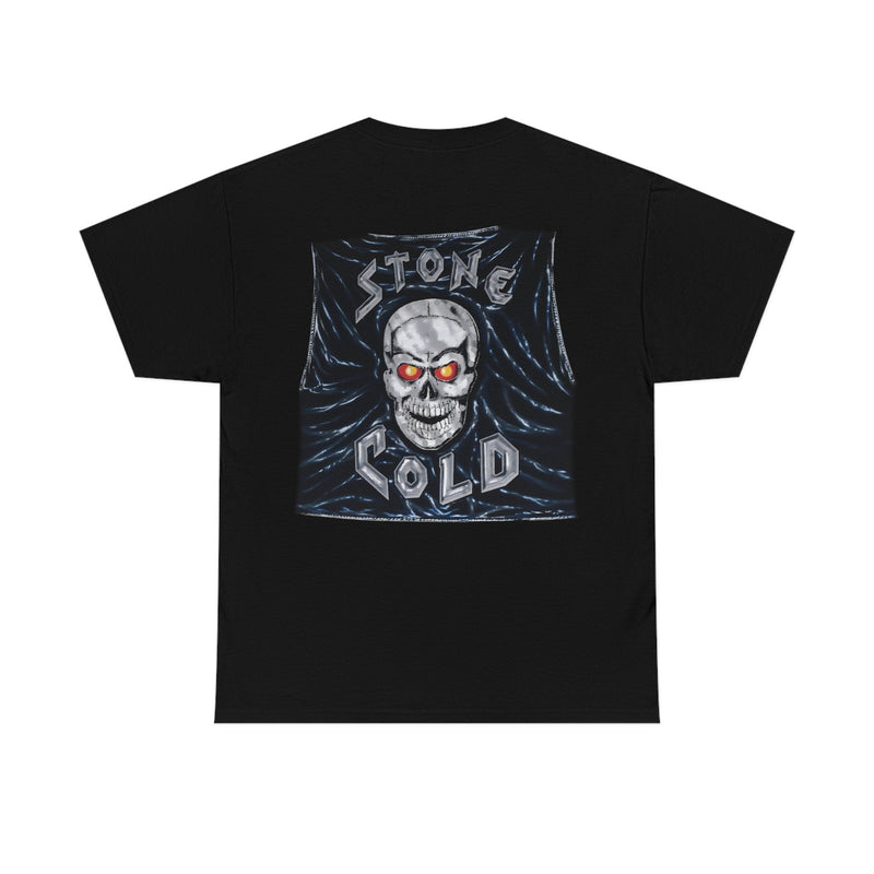 Load image into Gallery viewer, Stone Cold Steve Austin Mock Vest Black T-shirt by EWS | Extreme Wrestling Shirts